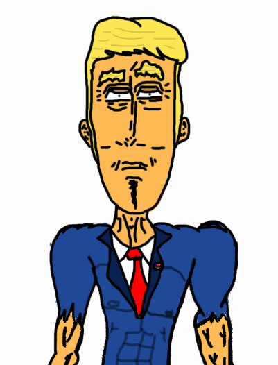 401x526 Donald Trump Drawing