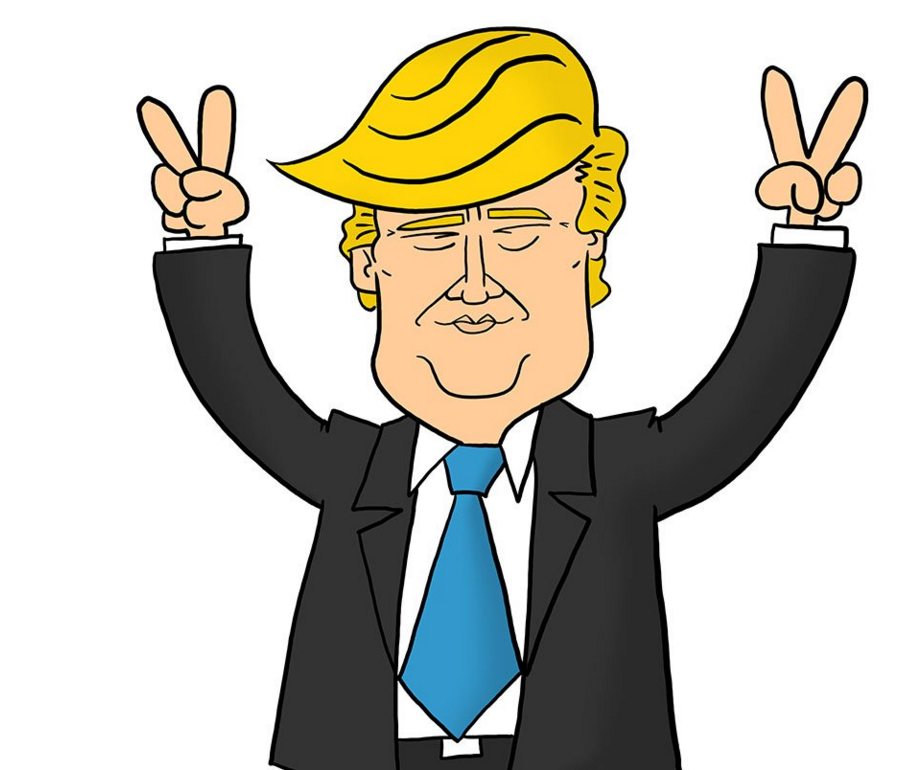 922x770 Donald Trump Drawing, Pencil, Sketch, Colorful, Realistic Art