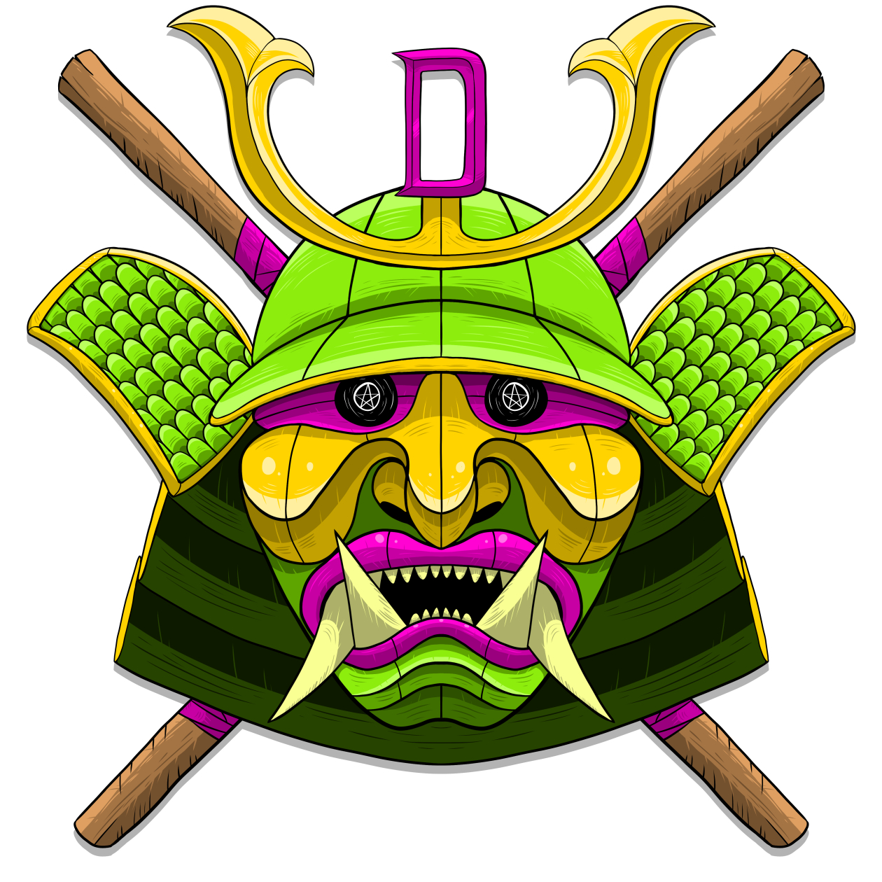 1260x1260 donatello demon mask