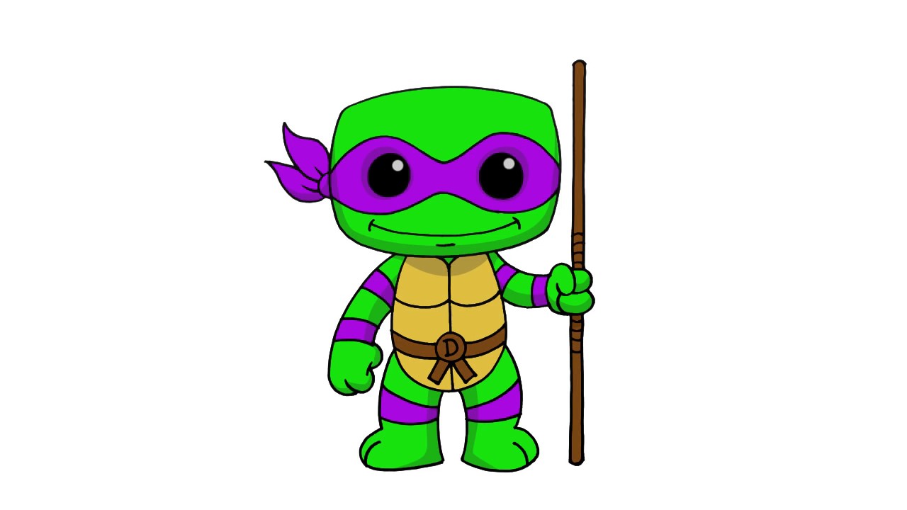 1280x720 how to draw donatello
