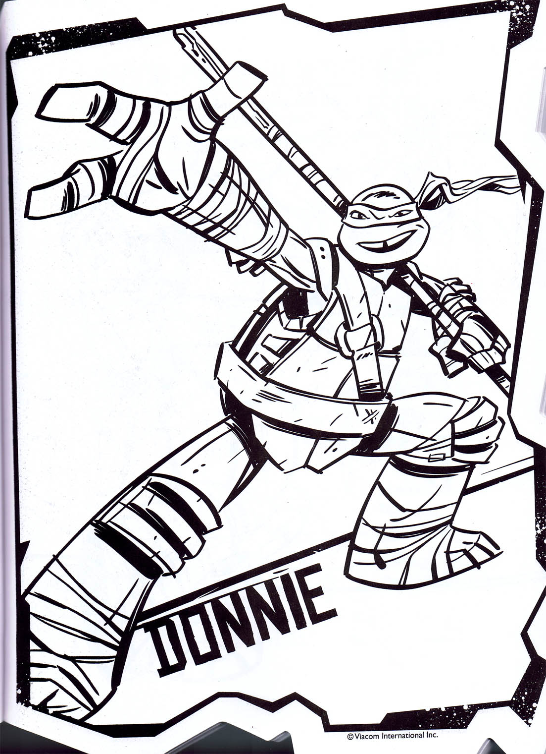 1103x1521 ninja turtles coloring pages donatello
