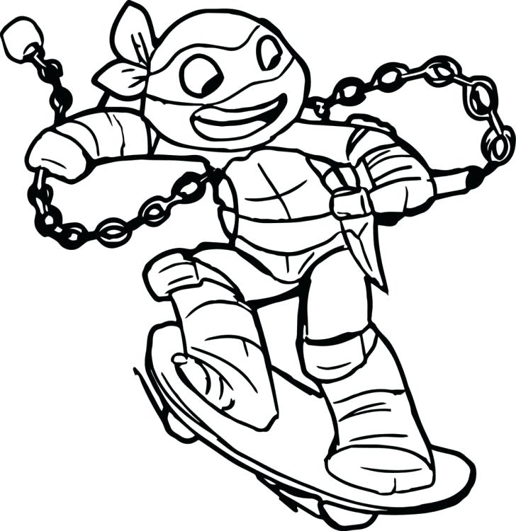 728x750 Teenage Mutant Ninja Turtles Coloring Pages Raphael