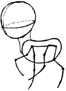 225x307 how to draw cartoon donkeys or mules in easy step