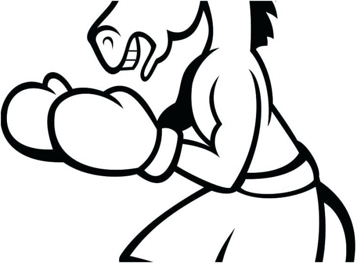 728x536 Donkey Face Coloring