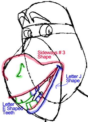 351x484 How To Draw Donkey From Shrek With Easy Step