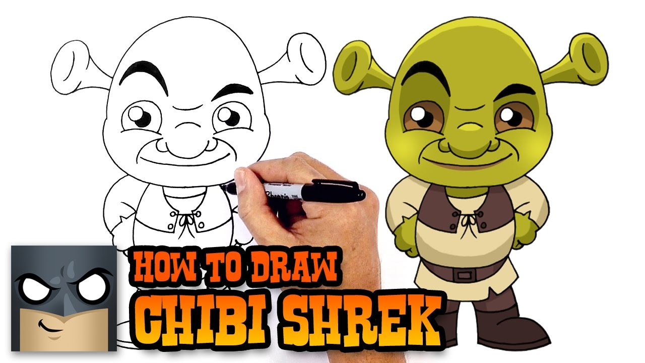 1280x720 How To Draw Shrek Drawing Lesson