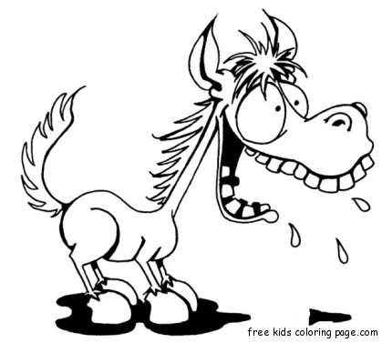 419x377 Print Out Donkey Shrek Coloring Pages For Childrensfree Printable