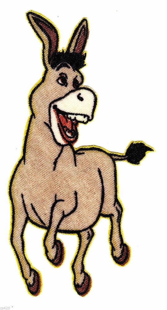 540x1000 Shrek Donkey Dreamworks Custom Heat Transfer Iron On Ebay