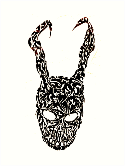 413x549 donnie darko rabbit art prints