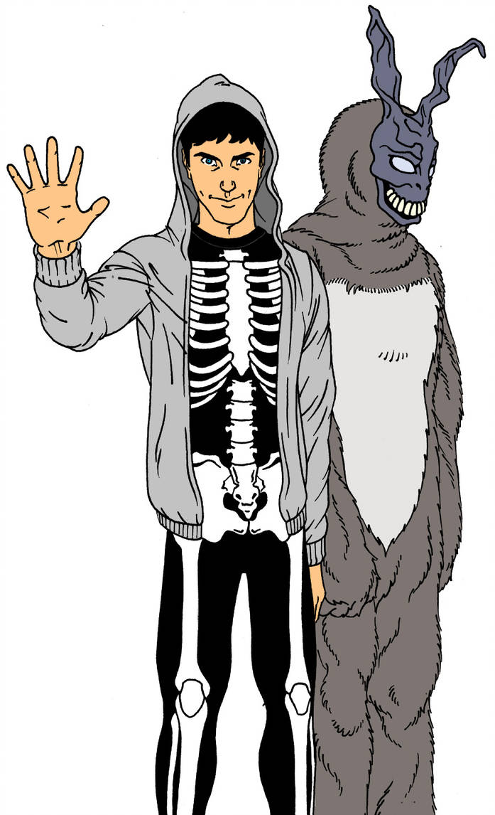 697x1146 donnie darko and frank