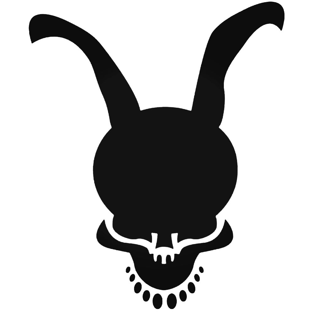 1000x1000 frank donnie darko decal