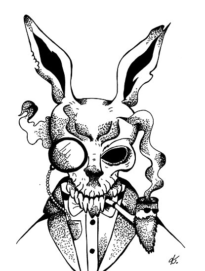 Donnie Darko Frank Drawing | Free download on ClipArtMag