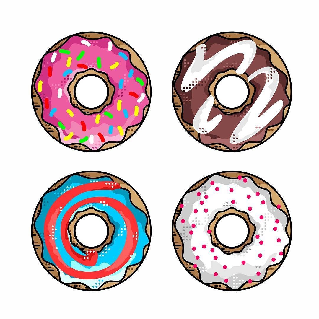 1080x1080 Donuts Pick Your Favorite