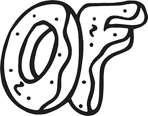 500x391 Odd Future Donut Vinyl Sticker Decal Car Truck Window