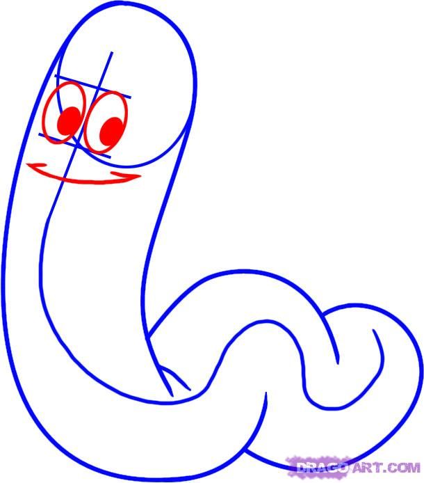 610x694 how to draw a worm crafts drawings, worm drawing, online drawing
