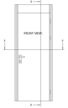 230x364 Msmc Acoustic Type Door