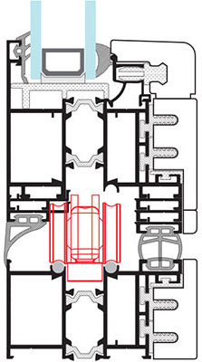 223x400 aw bi fold door