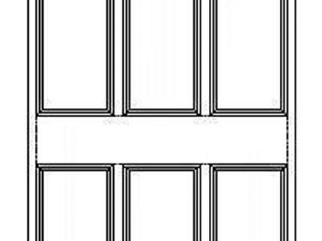 640x480 Door Clipart Line Drawing