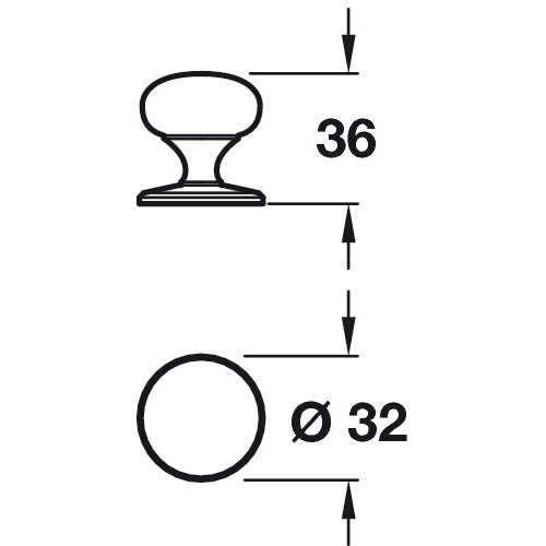 500x500 Kitchen Cabinet Door Knobs Polished Nickel