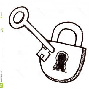 300x300 Stock Illustration Metal Round Door Handle Door Lock Vector