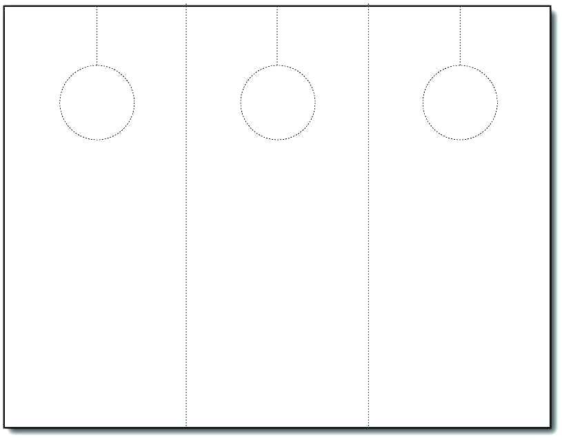 815x639 Door Hanger Template Blank Printable Word Inspirational Wedding