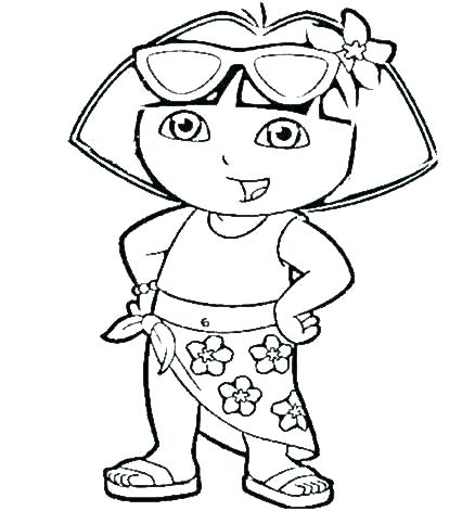 438x471 dora online coloring pages free pages of smurfs with awesome