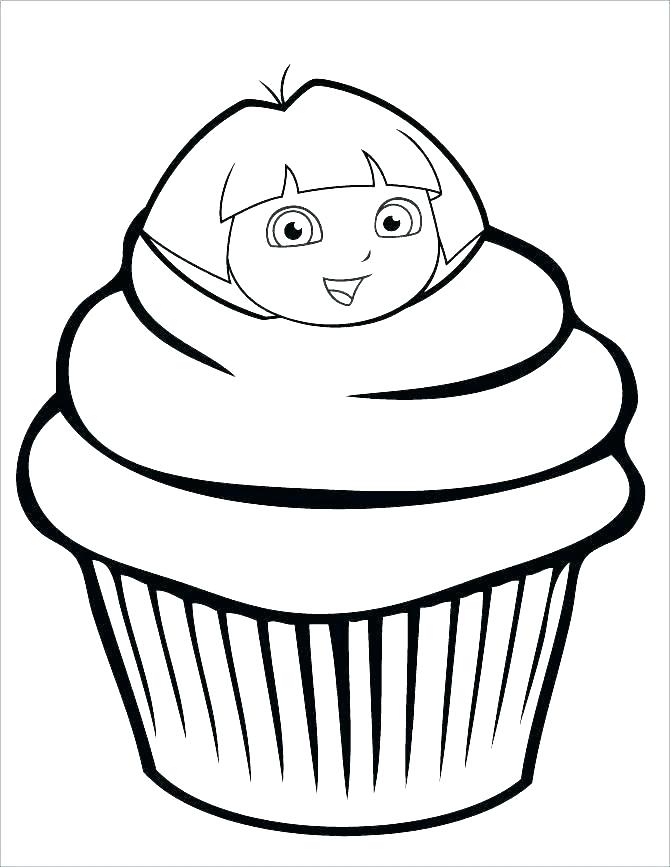 670x867 Dora Explorer Coloring Pages