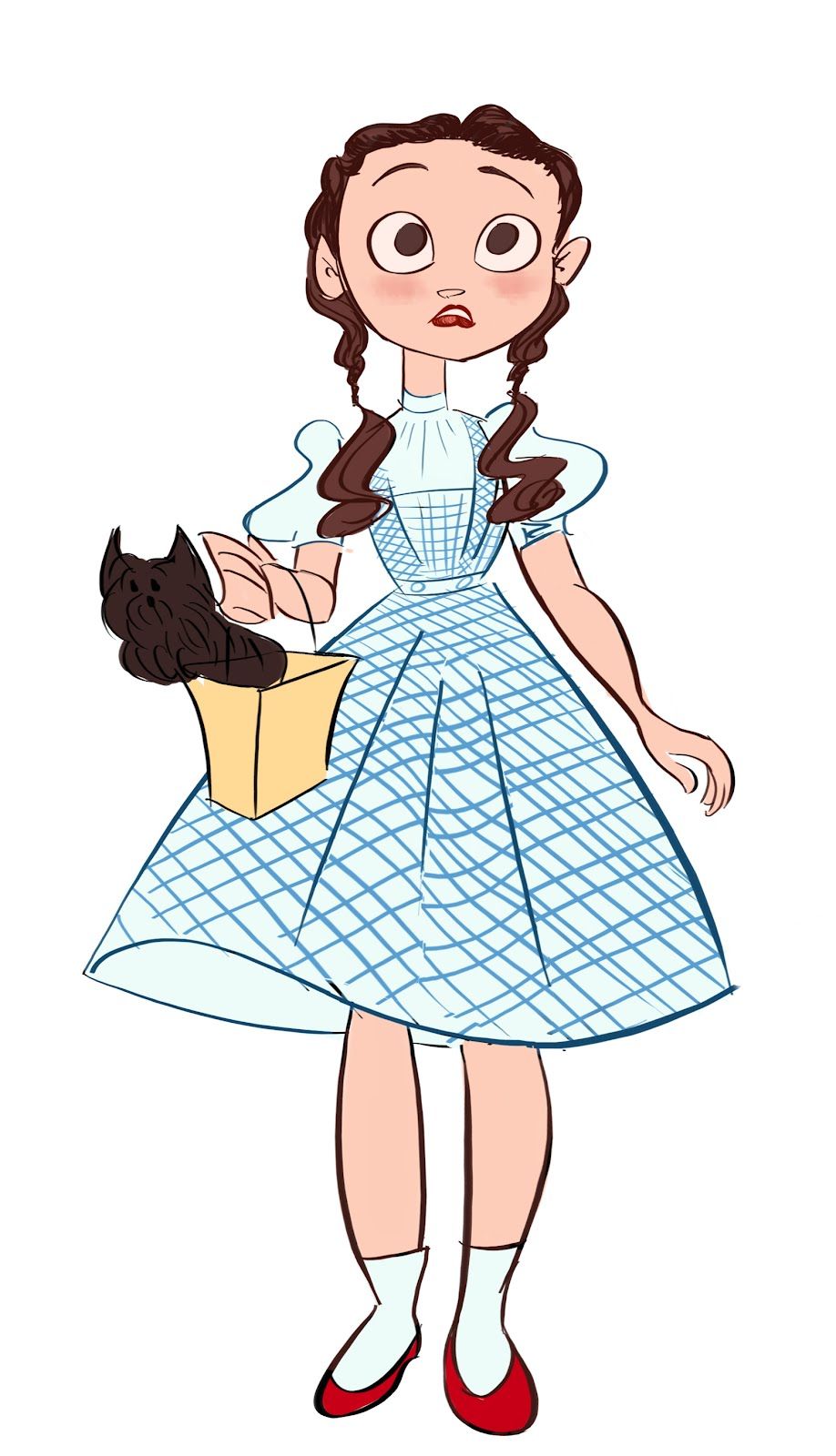 918x1600 Wizard Of Oz Characters Drawings Usually Very Annoyed