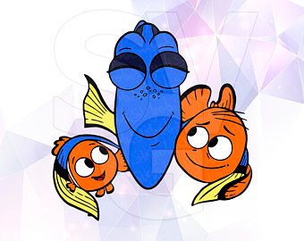 340x270 finding francis dory nemo layered dxf png disney etsy