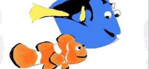 300x140 How To Draw Disney's Nemo Dory Drawing Illustration