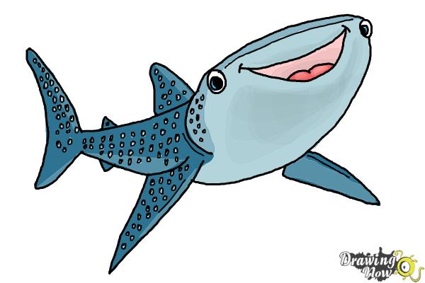 600x400 How To Draw Destiny From Finding Dory