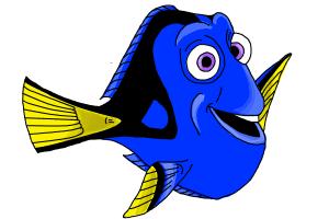 300x200 how to draw dory from finding dory