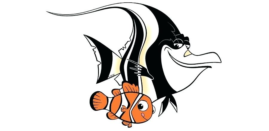 900x440 Finding Nemo Drawing