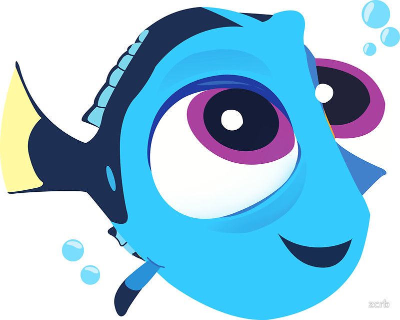 800x639 Baby Dory' Sticker