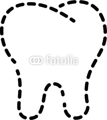 356x400 Dot Line Drawing Of Tooth Buy Photos Ap Images Detailview