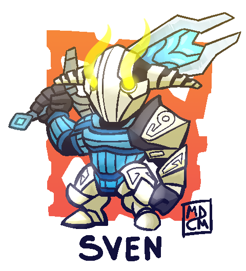 480x529 Tryin' To Draw A Drawing Of Sven From Dota I Plan To Draw