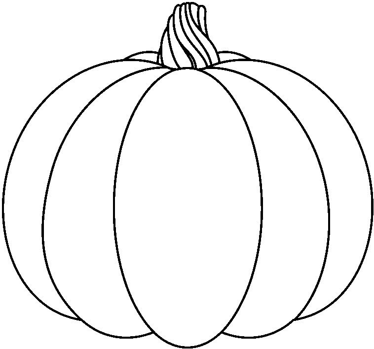 758x708 Pumpkin Drawing For Free Download