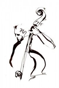 201x300 pics for gt jazz drawing music jazz malerei, schwarz