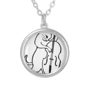 307x307 Cat Playing Double Bass Gifts Gift Ideas Zazzle Uk