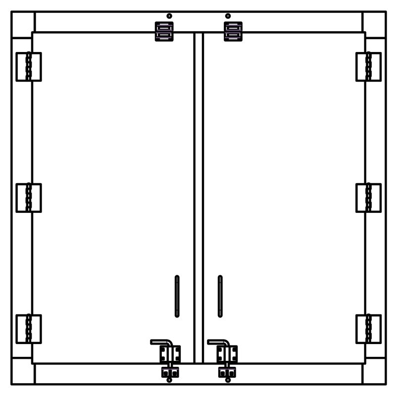 800x800 Security Door