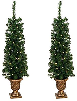 304x400 Pre Lit Full Fraser Fir Artificial Christmas Tree