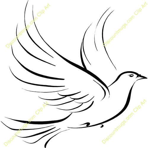 500x500 Drawing Feather Dove Transparent Png Clipart Free Download