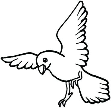 369x360 Doves Outline Library Clip Art Library Dove Outlines License