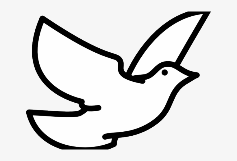 820x560 Dove Clipart Drawing