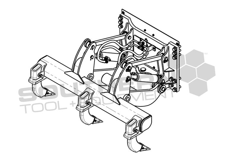 780x550 new caterpillar dozer two barrel rippers dozatt
