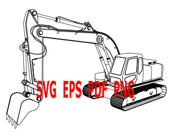 340x270 Bulldozer Clipart Etsy