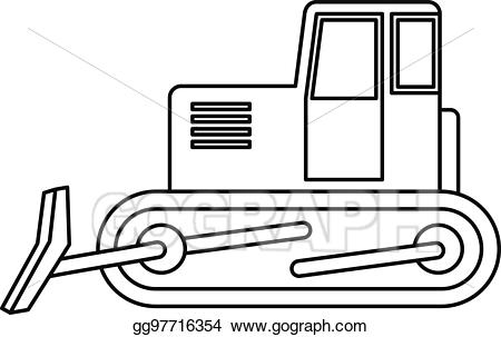 450x303 bulldozer clipart icon, bulldozer icon transparent free