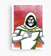 210x230 Dr Doom Drawing Canvas Prints Redbubble
