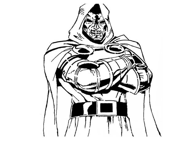 628x472 Dr Doom Stencil