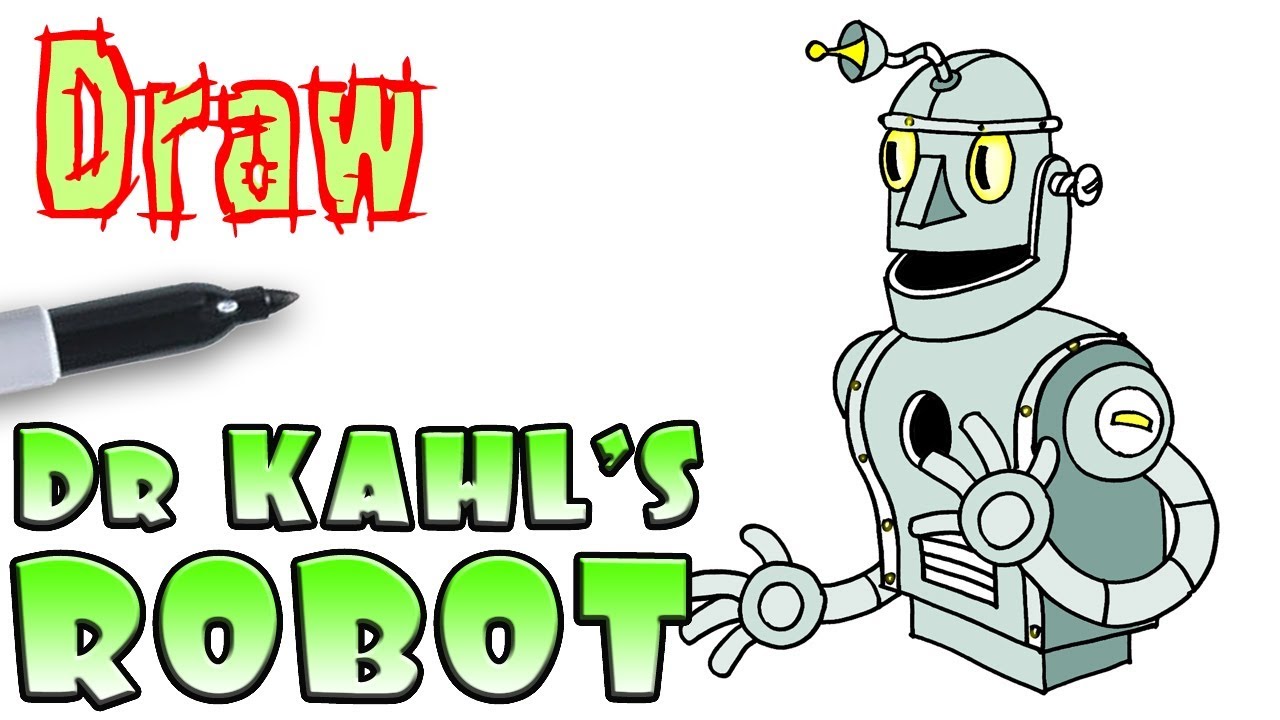 1280x720 How To Draw Dr Kahl's Robot Cuphead
